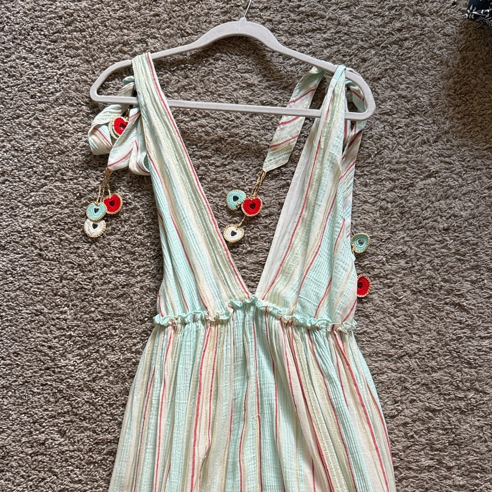 Striped Multicolor Summer Dress
